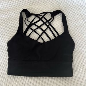 Lululemon Longline Sports Bra (Black)